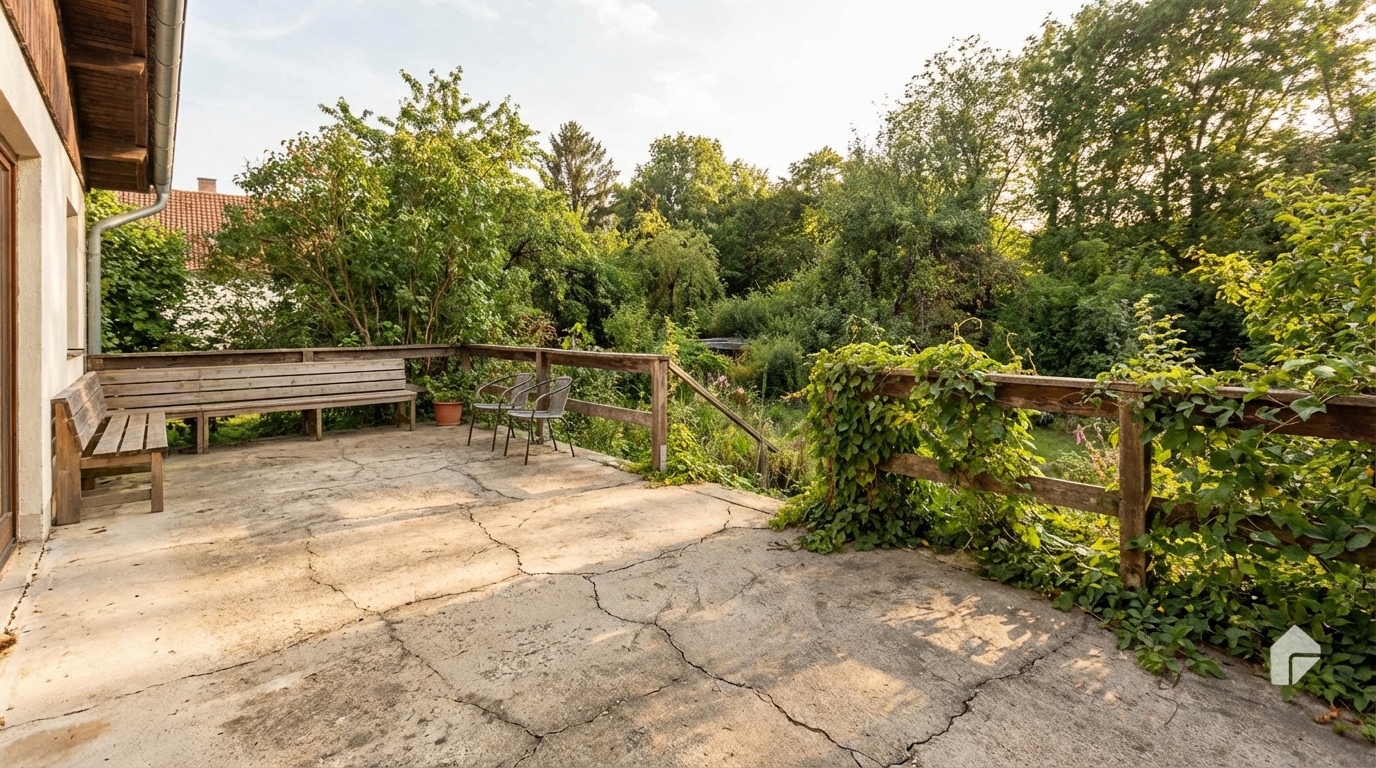 Before — Mediterranean Patio Design Ideas