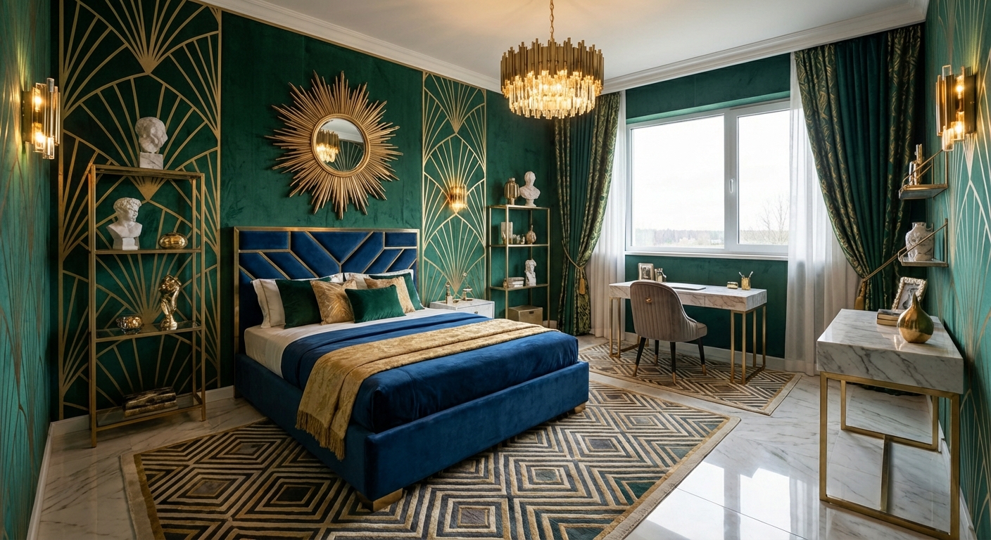 Art Deco Kids Room Design Ideas