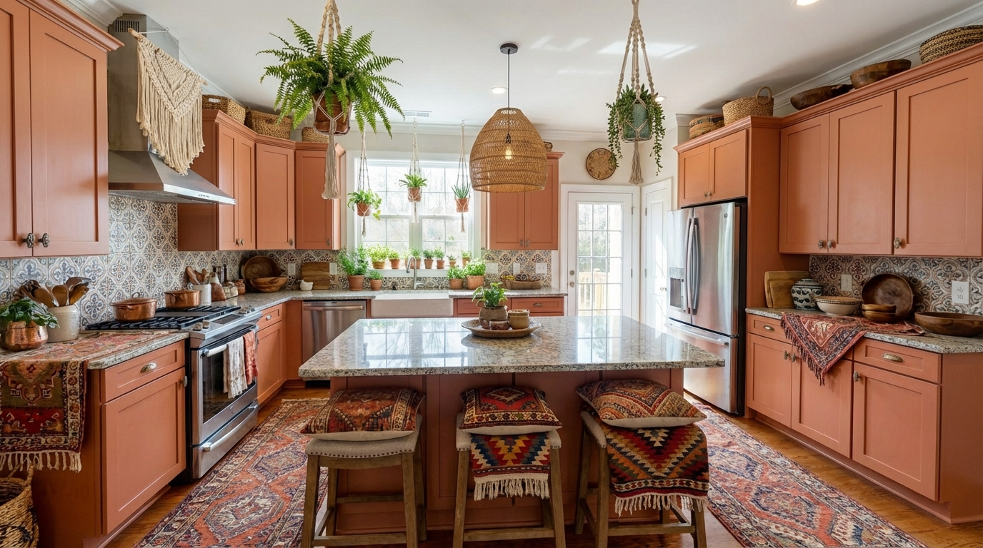 Bohemian Kitchen Design Ideas