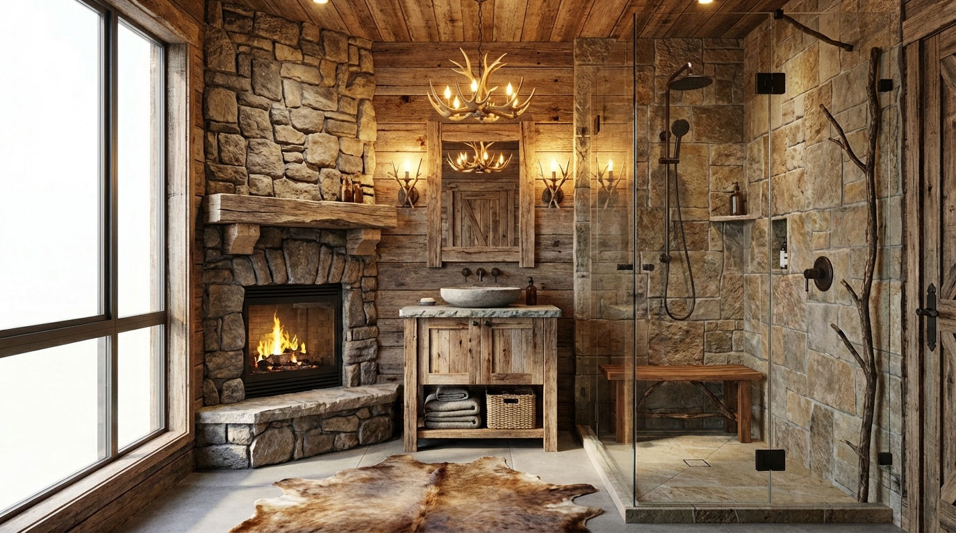 Rustic Bathroom Design Ideas